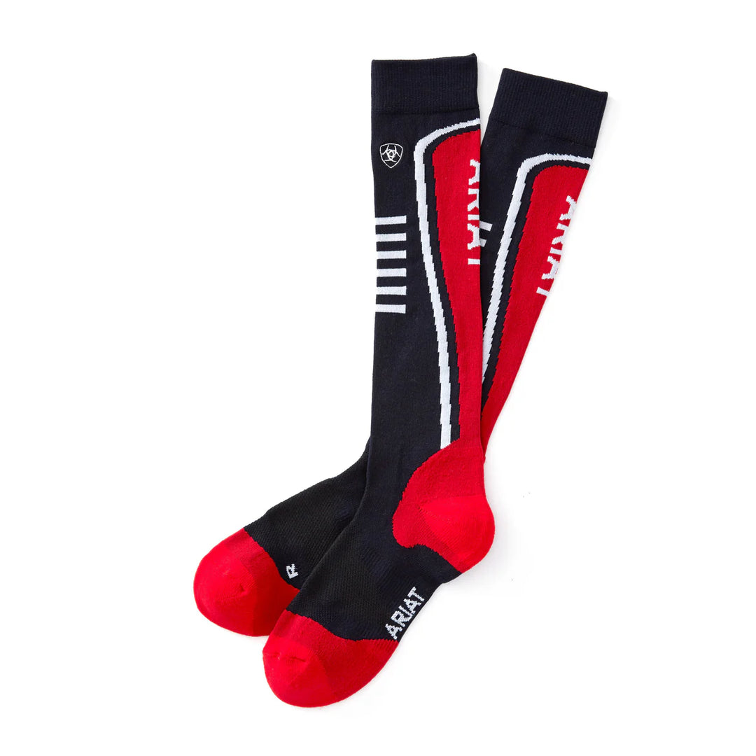Ariat - AriatTEK Slimline Performance Socks Red