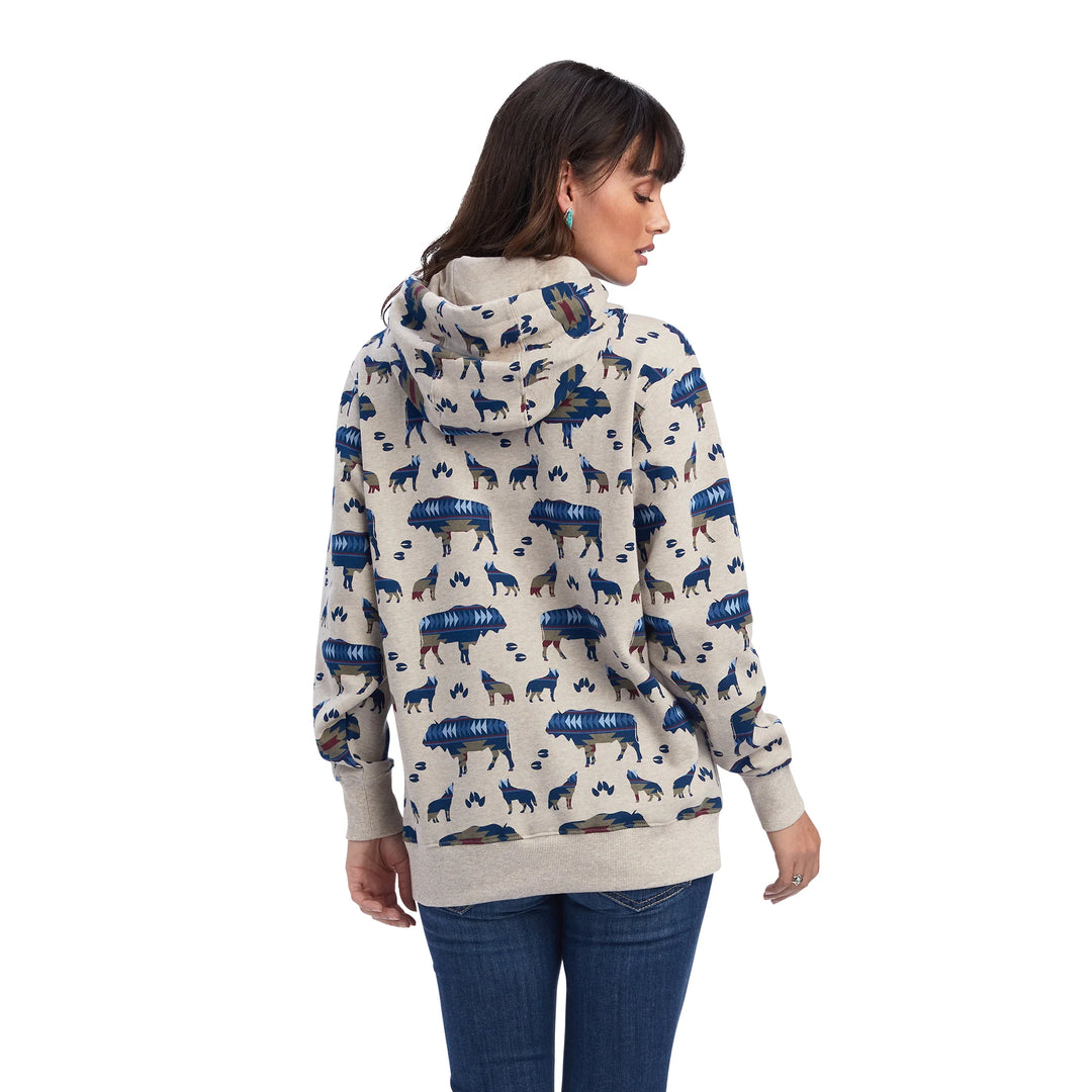 Ariat - Womens REAL All Over Print Hoodie