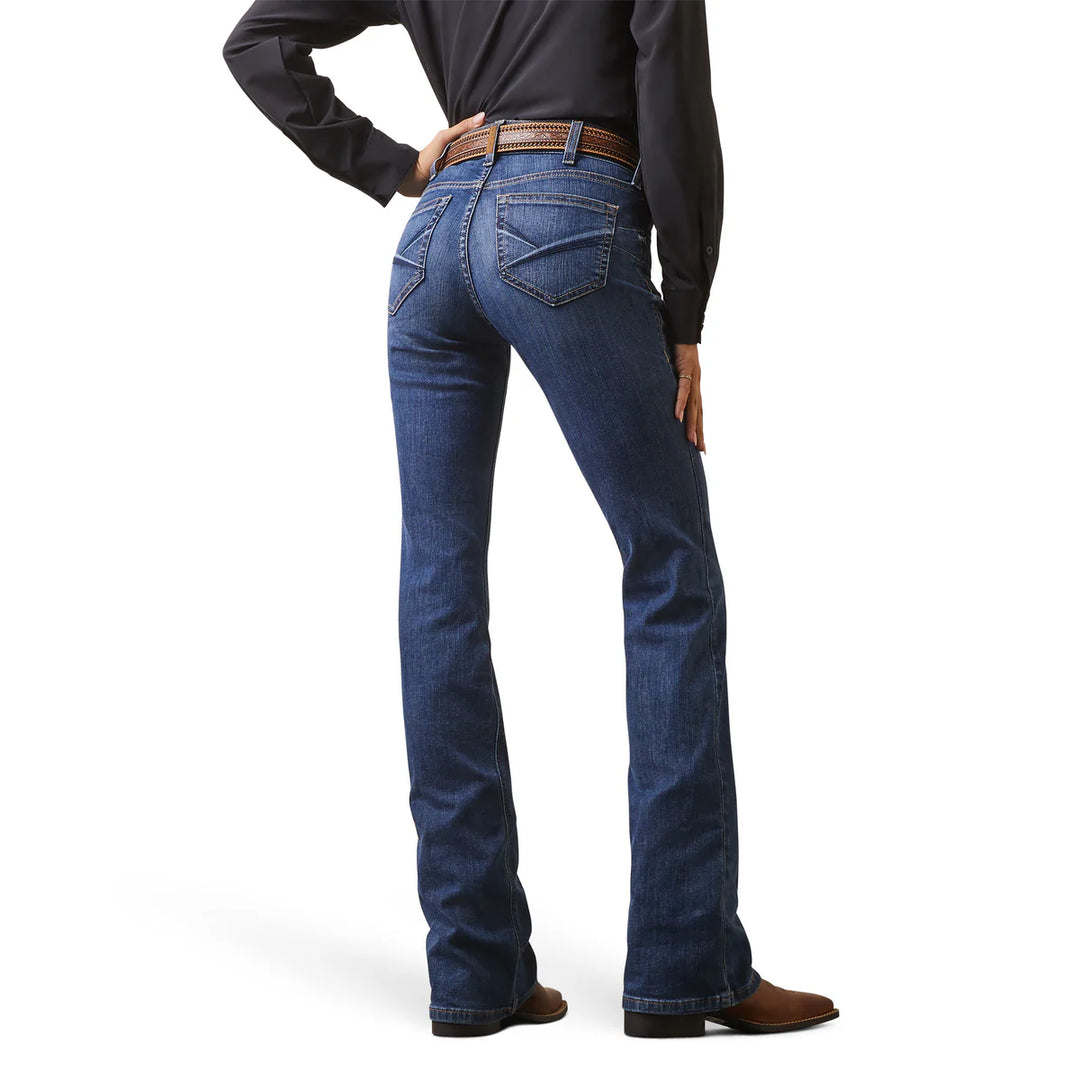 Ariat - Women's REAL Perfect Rise Leila Boot Cut Jeans