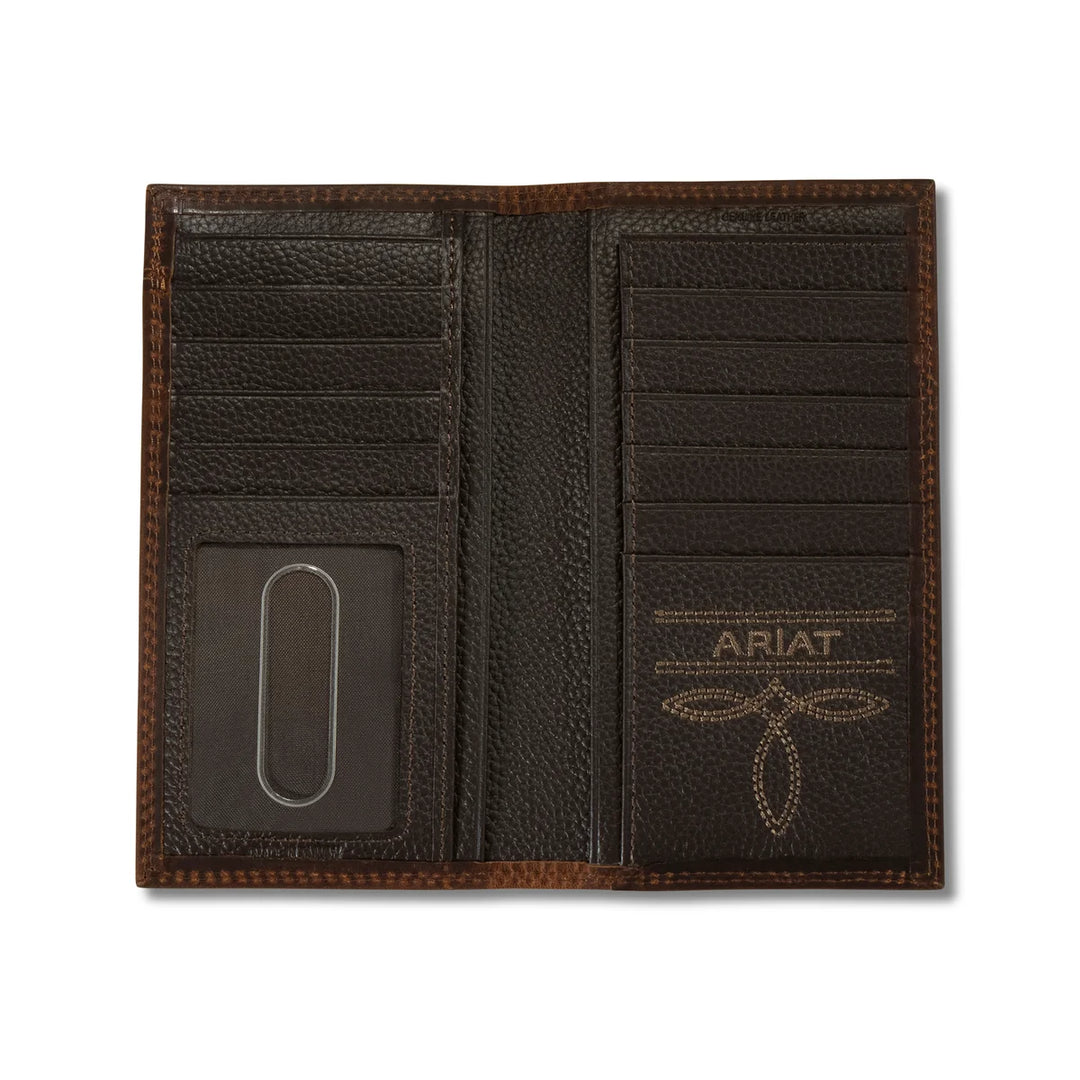 Ariat - Contrast Stitch Shield Rodeo Wallet Brown