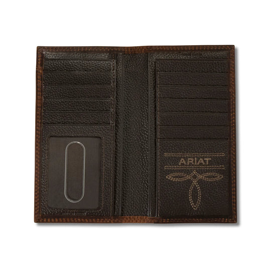 Ariat - Contrast Stitch Shield Rodeo Wallet Brown