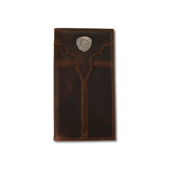 Ariat - Contrast Stitch Shield Rodeo Wallet Brown