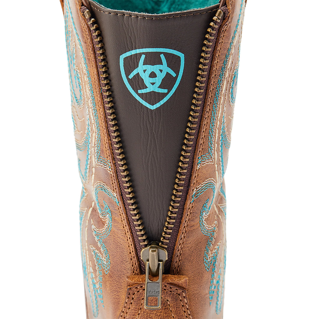Ariat - Womens Round Up Back Zip Desert Boots
