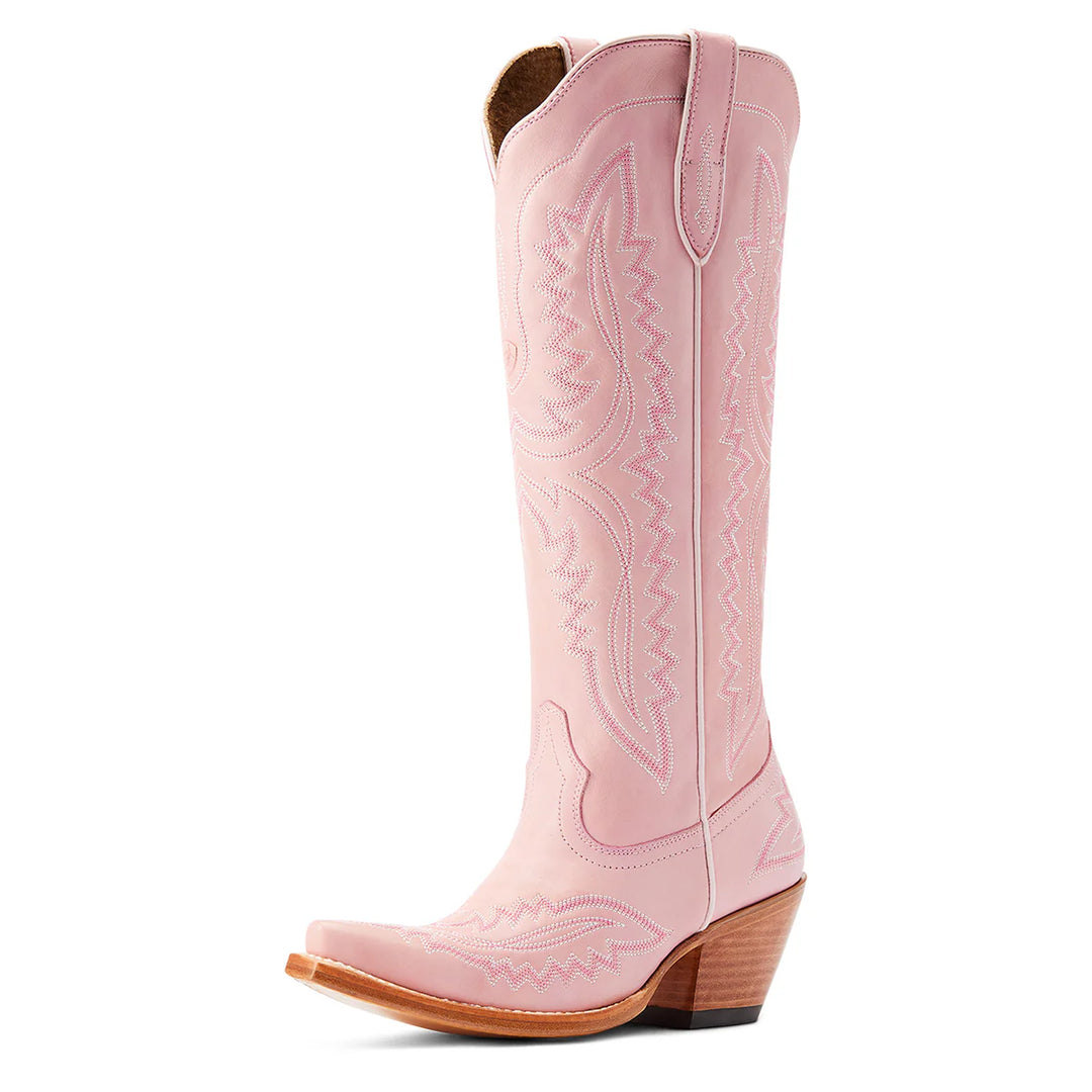 Ariat - Womens Casanova Powder Pink Leather Boots