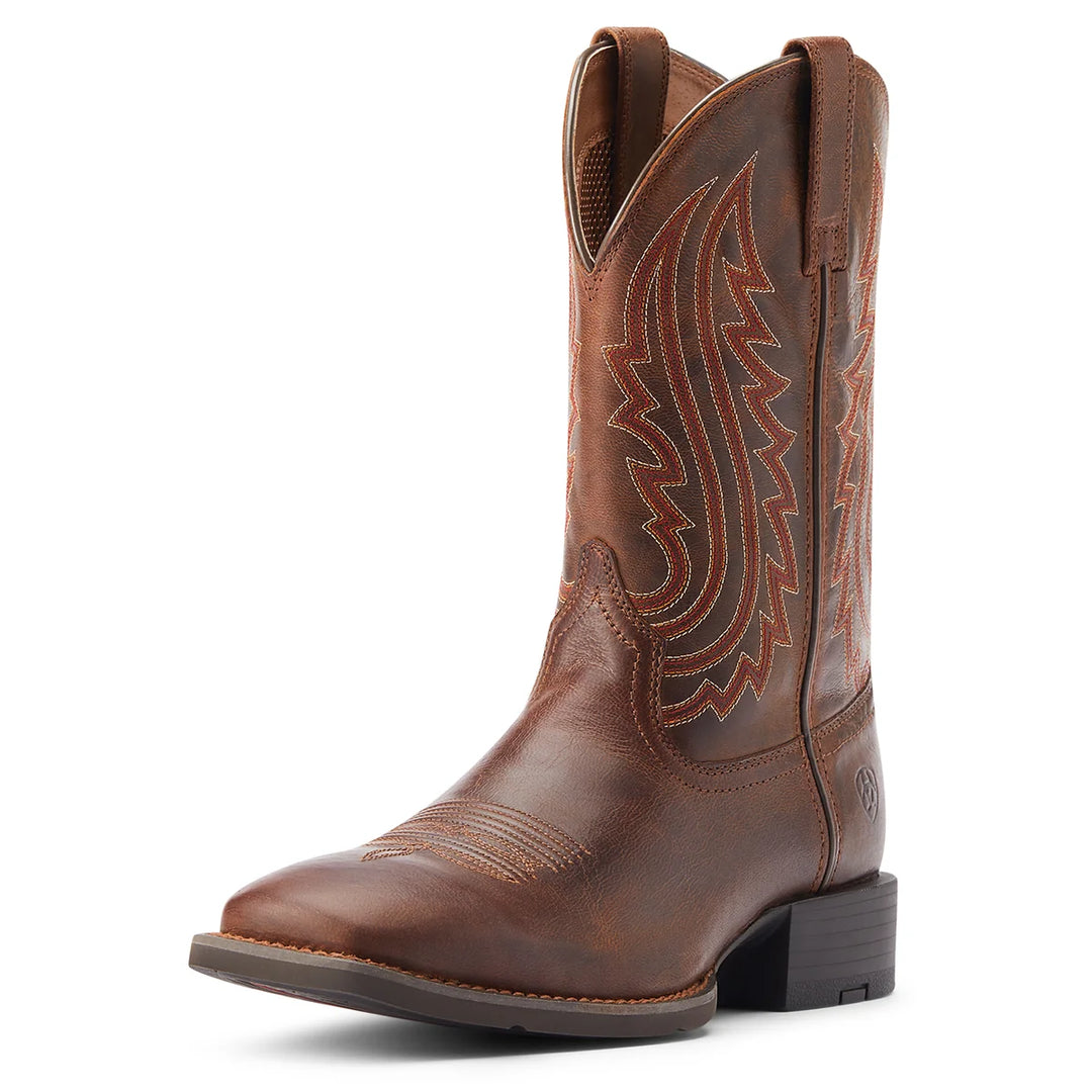 Ariat - Mens Sport Big Country Bluff Square Toe Boot