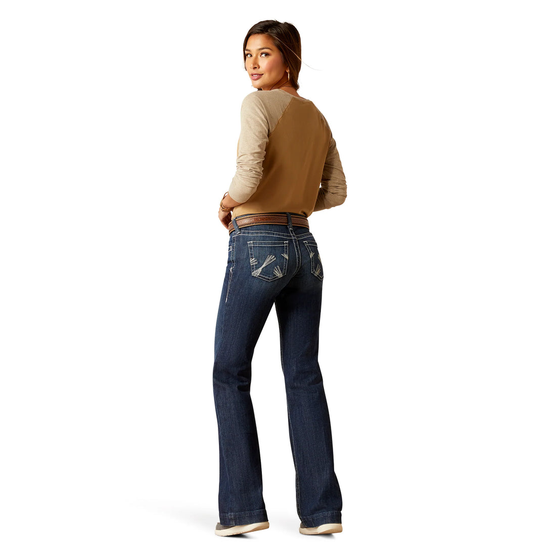 Ariat - Womens Mid Rise Camila Trouser Jeans