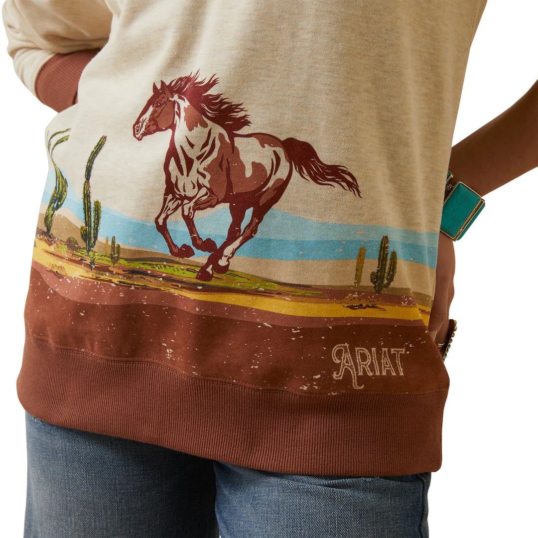 Ariat - Womens Wild Horse Sweat Shirt