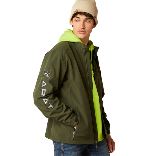 Ariat - Mens Olive Logo 2.0 Softshell Jacket
