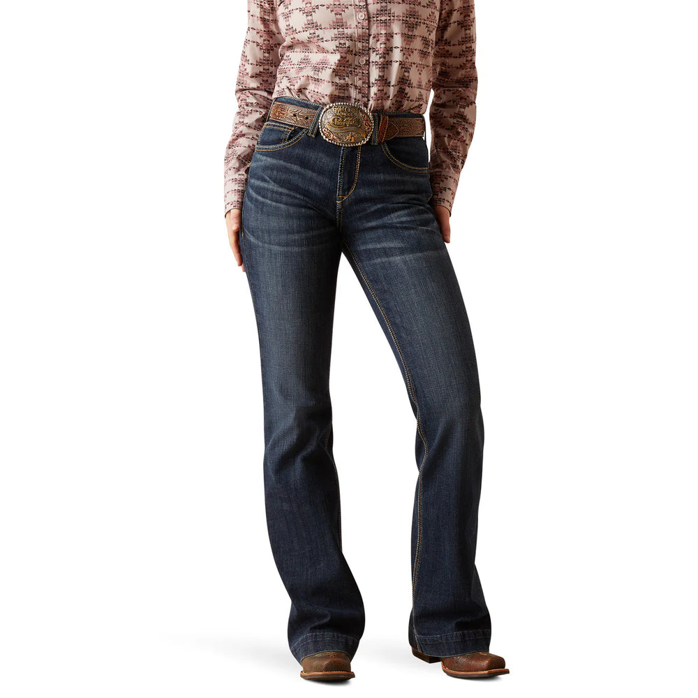 Ariat - Women's High Rise Naz Slim Trouser Jeans