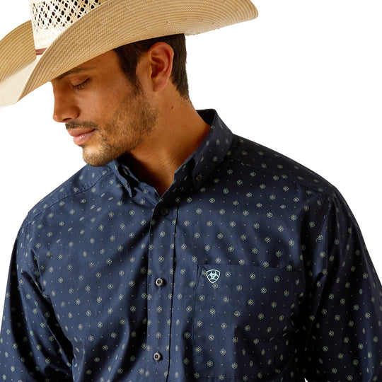 Ariat - Mens Midnight Percy Classic Fit Shirt