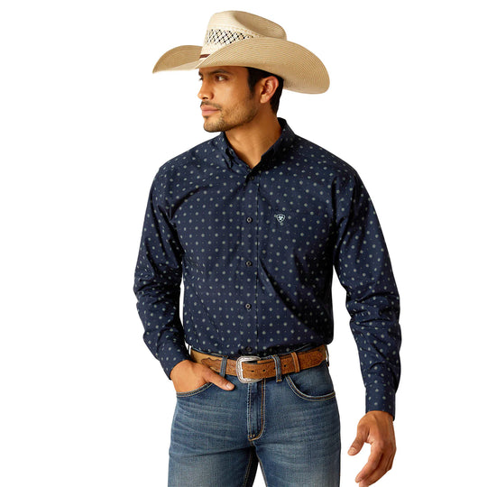 Ariat - Mens Midnight Percy Classic Fit Shirt