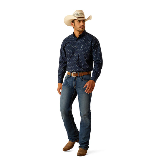 Ariat - Mens Midnight Percy Classic Fit Shirt