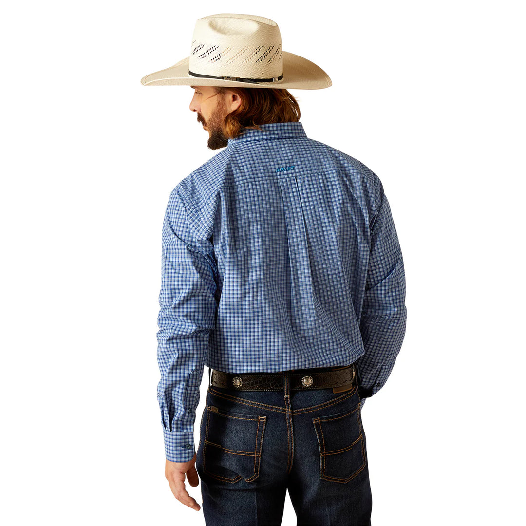 Ariat - Mens Pro Series Blue Perrin Classic Fit Shirt