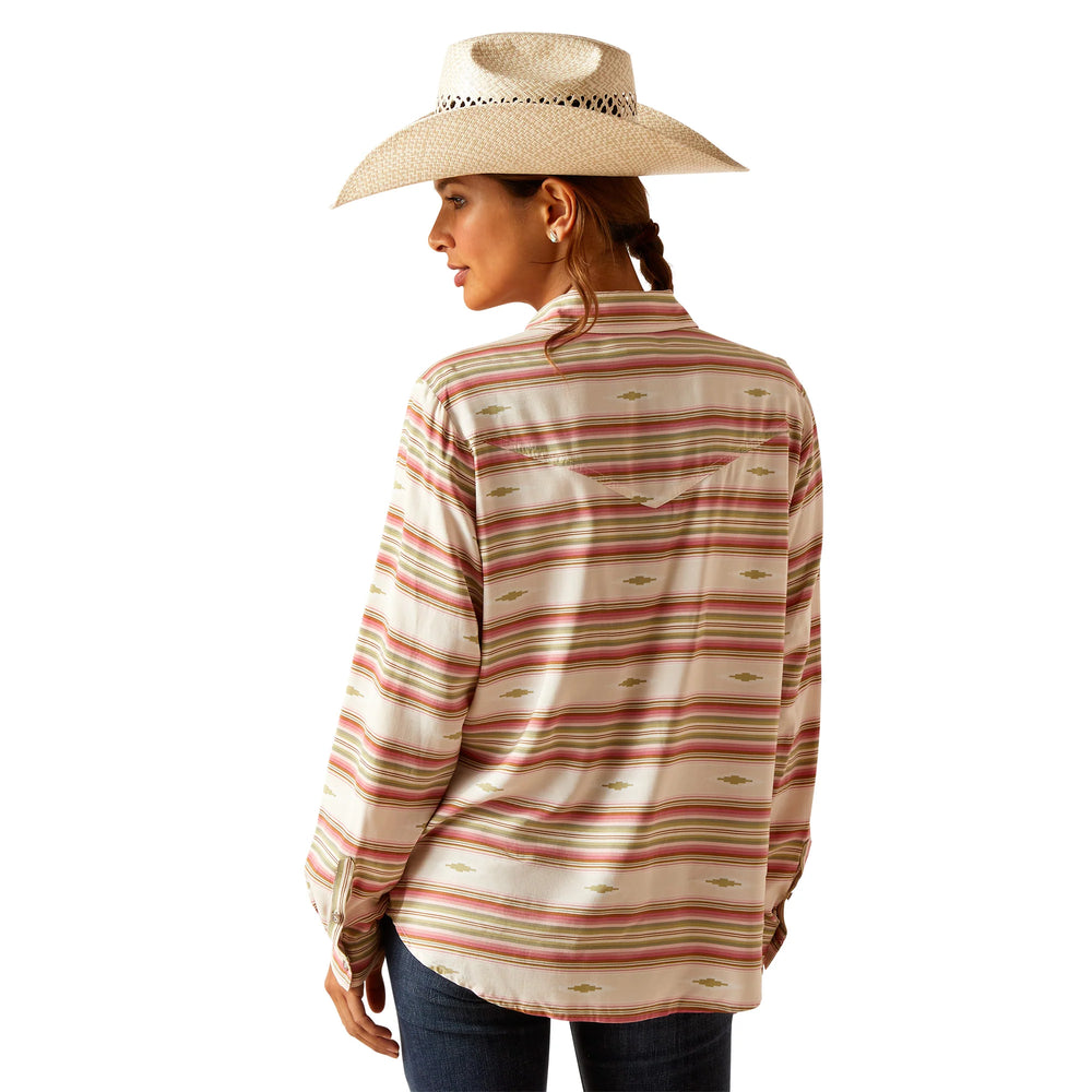 Ariat - Womens Crowheart Desert Serape Shirt