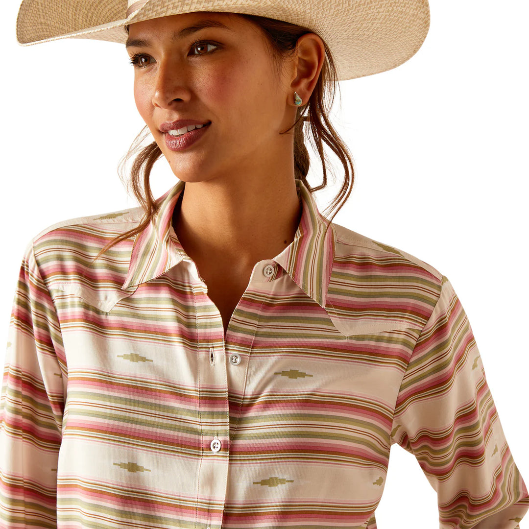 Ariat - Womens Crowheart Desert Serape Shirt