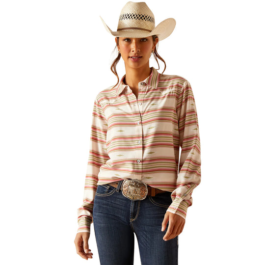 Ariat - Womens Crowheart Desert Serape Shirt