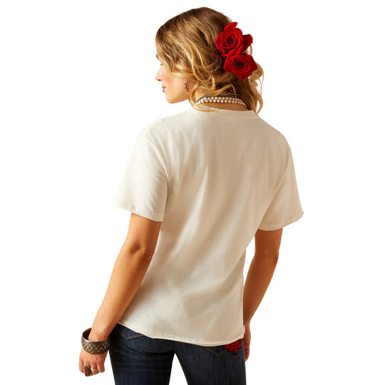 Ariat - Womens Happy Trails Rodeo Quincy Tee