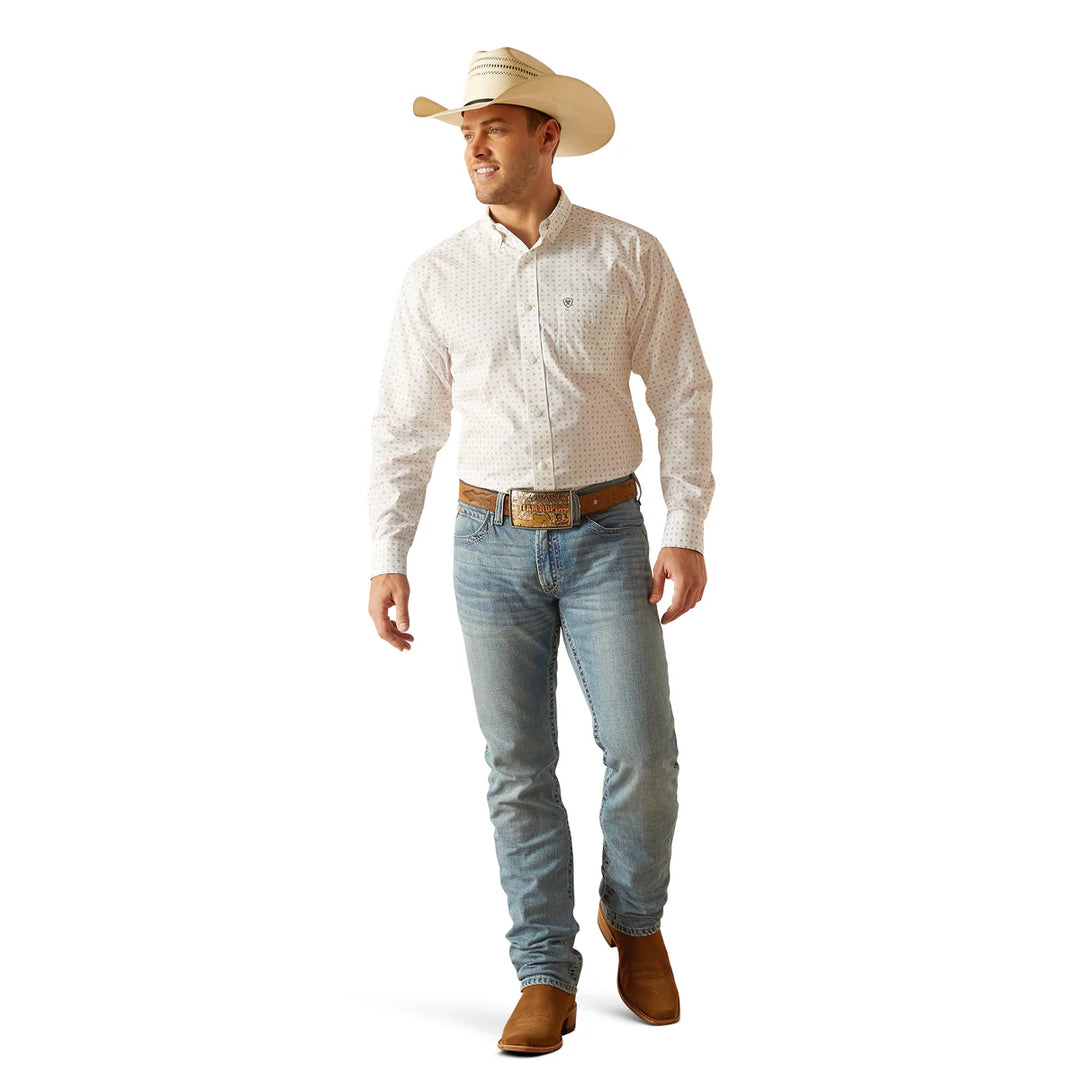 Ariat - Mens Wrinkle Free Oggie Arena Shirt