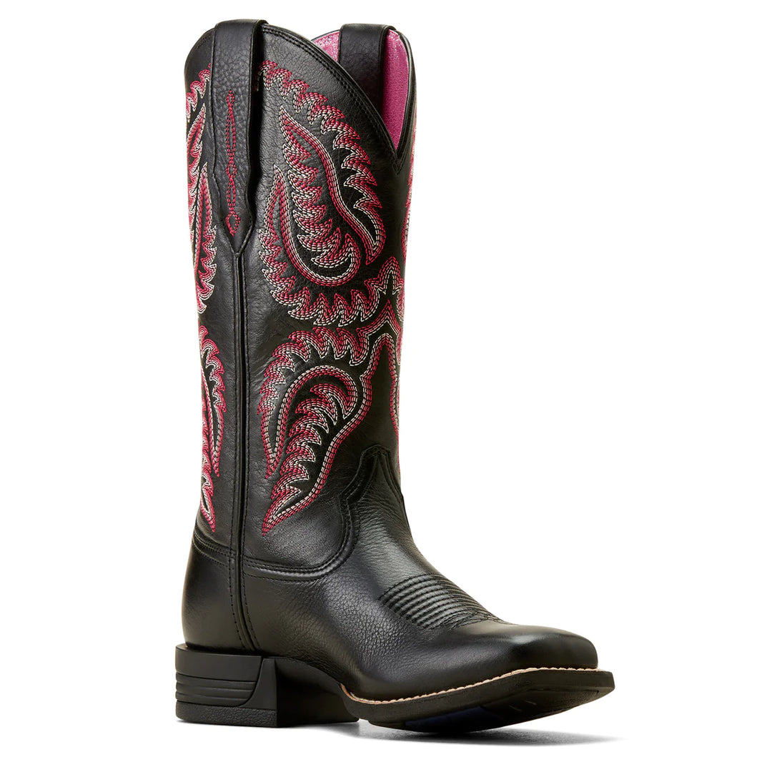 Ariat - Womens Cattle Caite Stretch Fit Black Boots