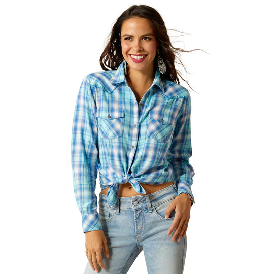 Ariat - Womens Xico Snap Plaid Arena Shirt