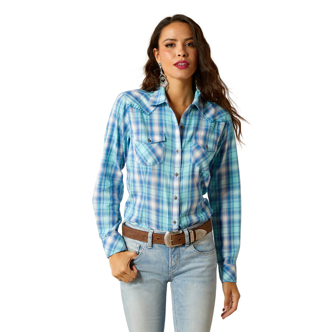 Ariat - Womens Xico Snap Plaid Arena Shirt