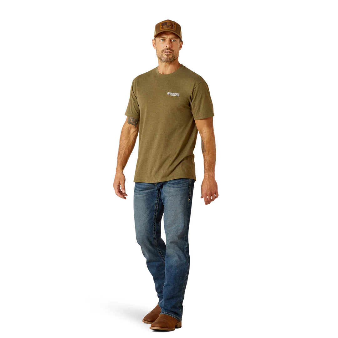 Ariat - Mens Outline Wing Tee