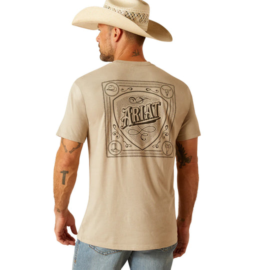 Ariat - Mens Bandana Script Tee