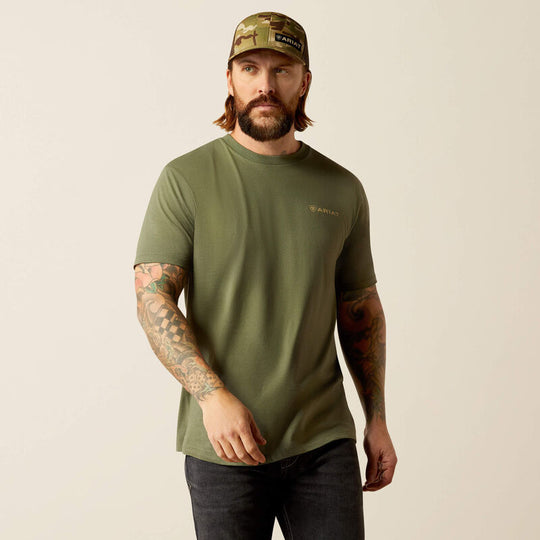 Ariat - Mens Duck Green Tee