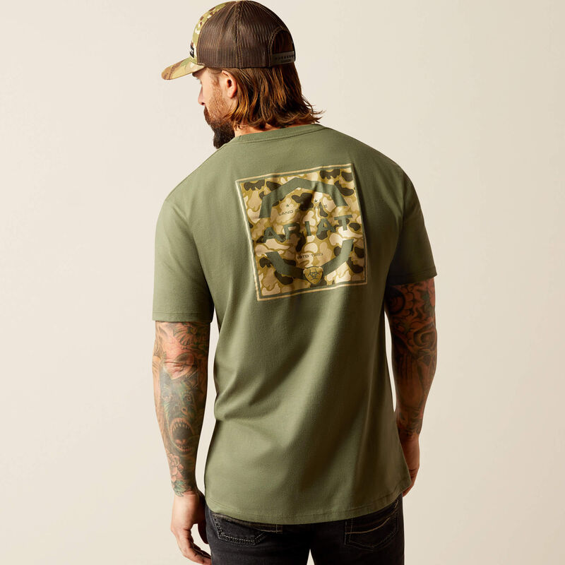 Ariat - Mens Duck Green Tee