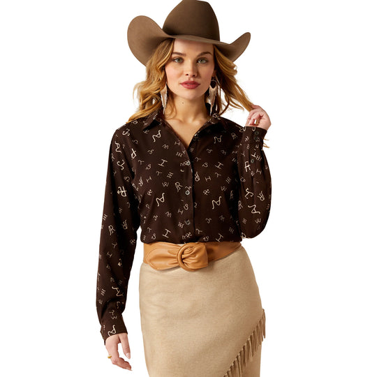 Ariat - Womens Ranch Brand Homestyle Button Up Shirt