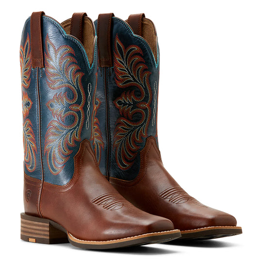 Ariat - Womens Gillette Vintage Caramel/ Endless Sea Boots