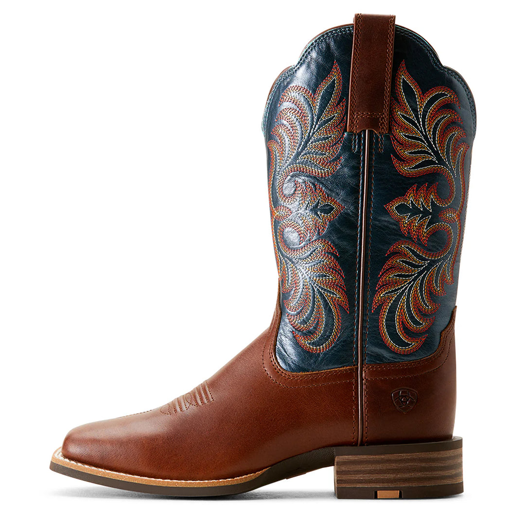 Ariat - Womens Gillette Vintage Caramel/ Endless Sea Boots