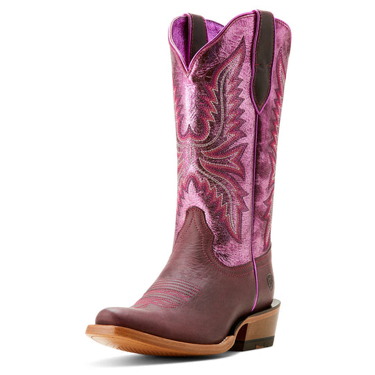 Ariat - Womens Magenta Shine Futurity Flash Boot