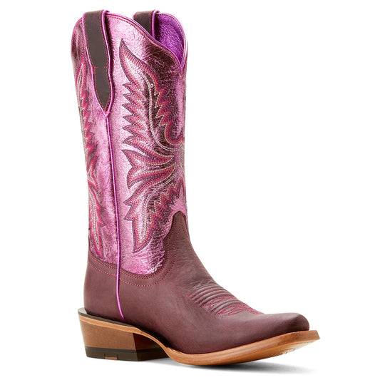 Ariat - Womens Magenta Shine Futurity Flash Boot