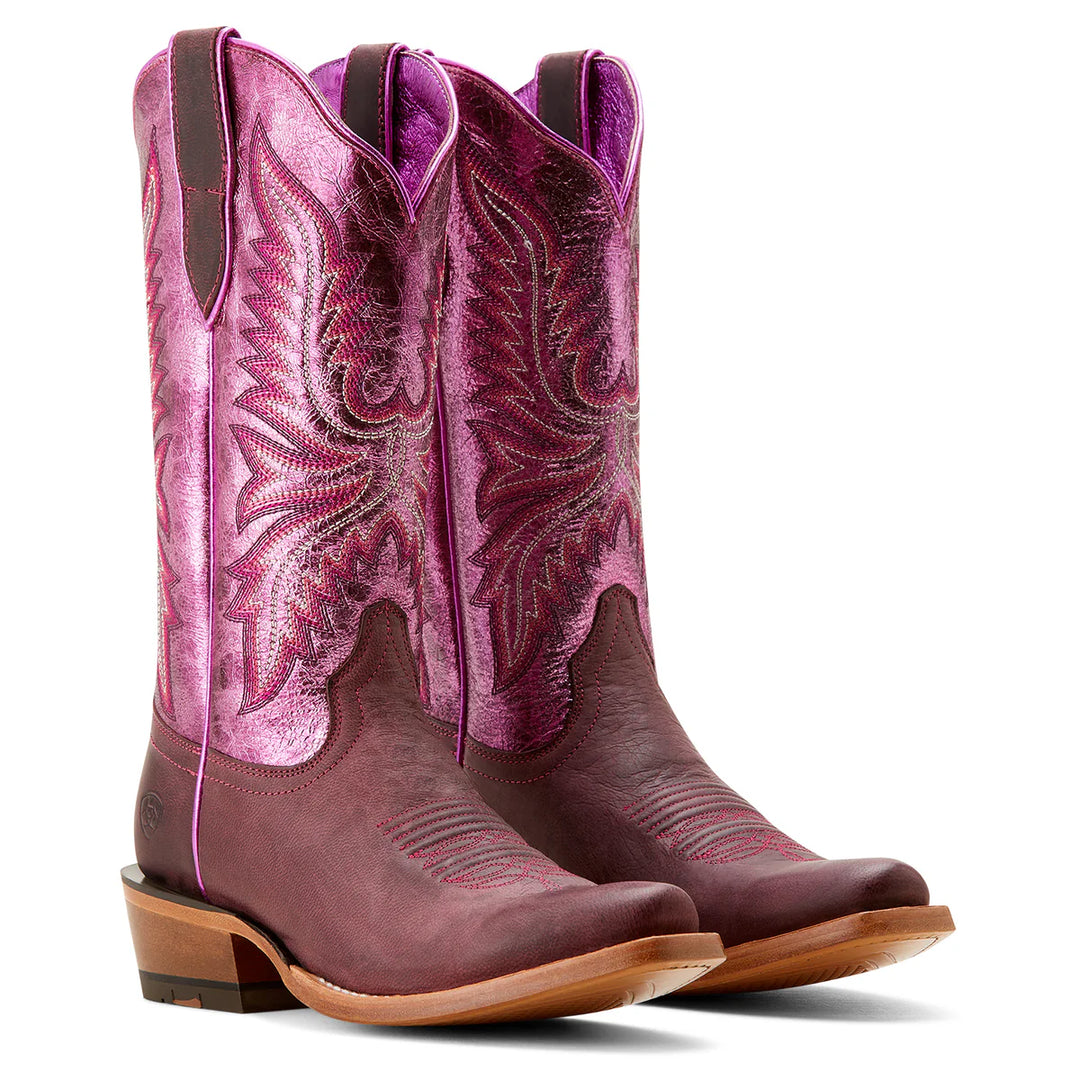 Ariat - Womens Magenta Shine Futurity Flash Boot