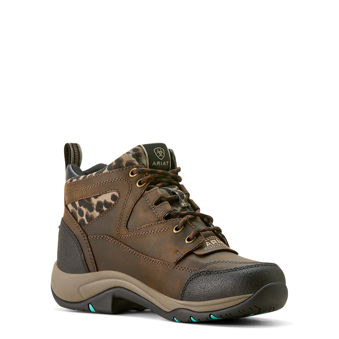 Ariat - Women's Terrain Waterproof Choc/ Camo Leopard