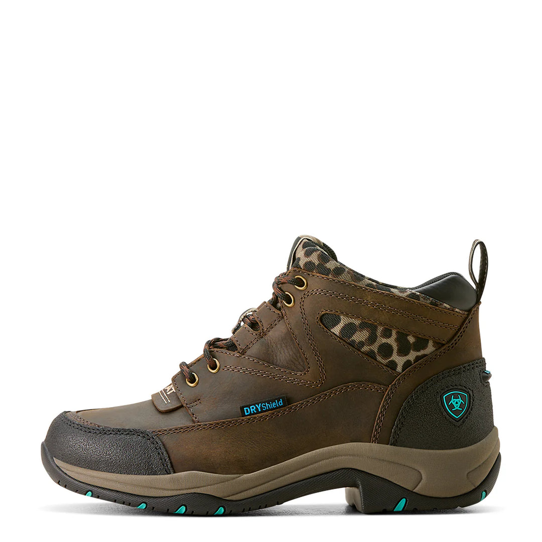 Ariat - Women's Terrain Waterproof Choc/ Camo Leopard