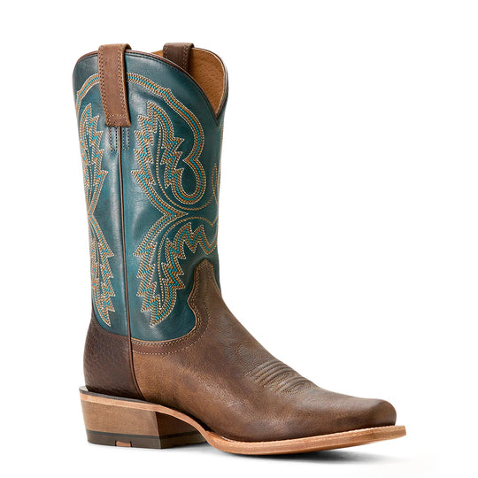 Ariat - Mens Wicker Teal Futurity Cashout Boots