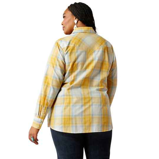 Ariat - Womens Daisy Shirt Honeybee Plaid
