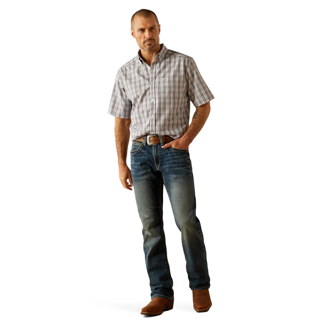 Ariat - Mens Wrinkle Free Onyx S/Sleeve Arena Shirt