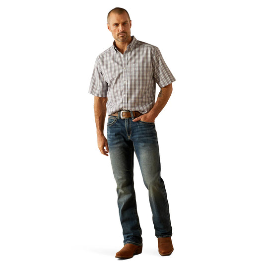 Ariat - Mens Wrinkle Free Onyx S/Sleeve Arena Shirt