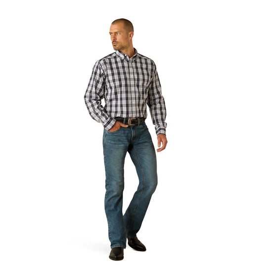 Ariat - Mens Wrinkle Free Ocean Classic Fit Shirt