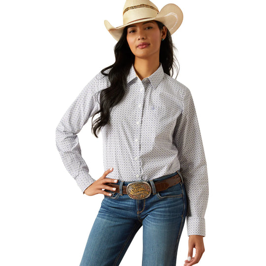 Ariat - Womens Ocean Geo Kirby Stretch Shirt