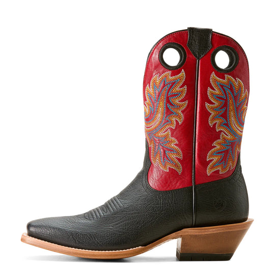 Ariat - Mens Bronc Stomper Black/Red