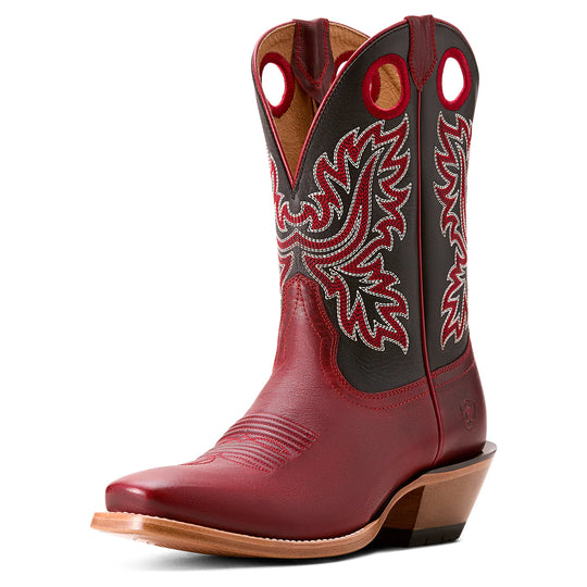 Ariat - Mens Bronc Stomper Flame Red