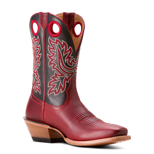 Ariat - Mens Bronc Stomper Flame Red