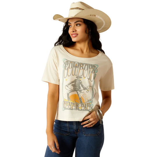 Ariat - Womens Cowboys Never Die T-Shirt