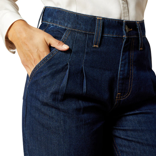 Ariat - Women's Ultra High Rise Pleated Trouser Jean