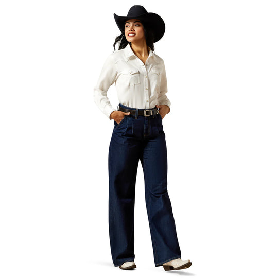Ariat - Women's Ultra High Rise Pleated Trouser Jean
