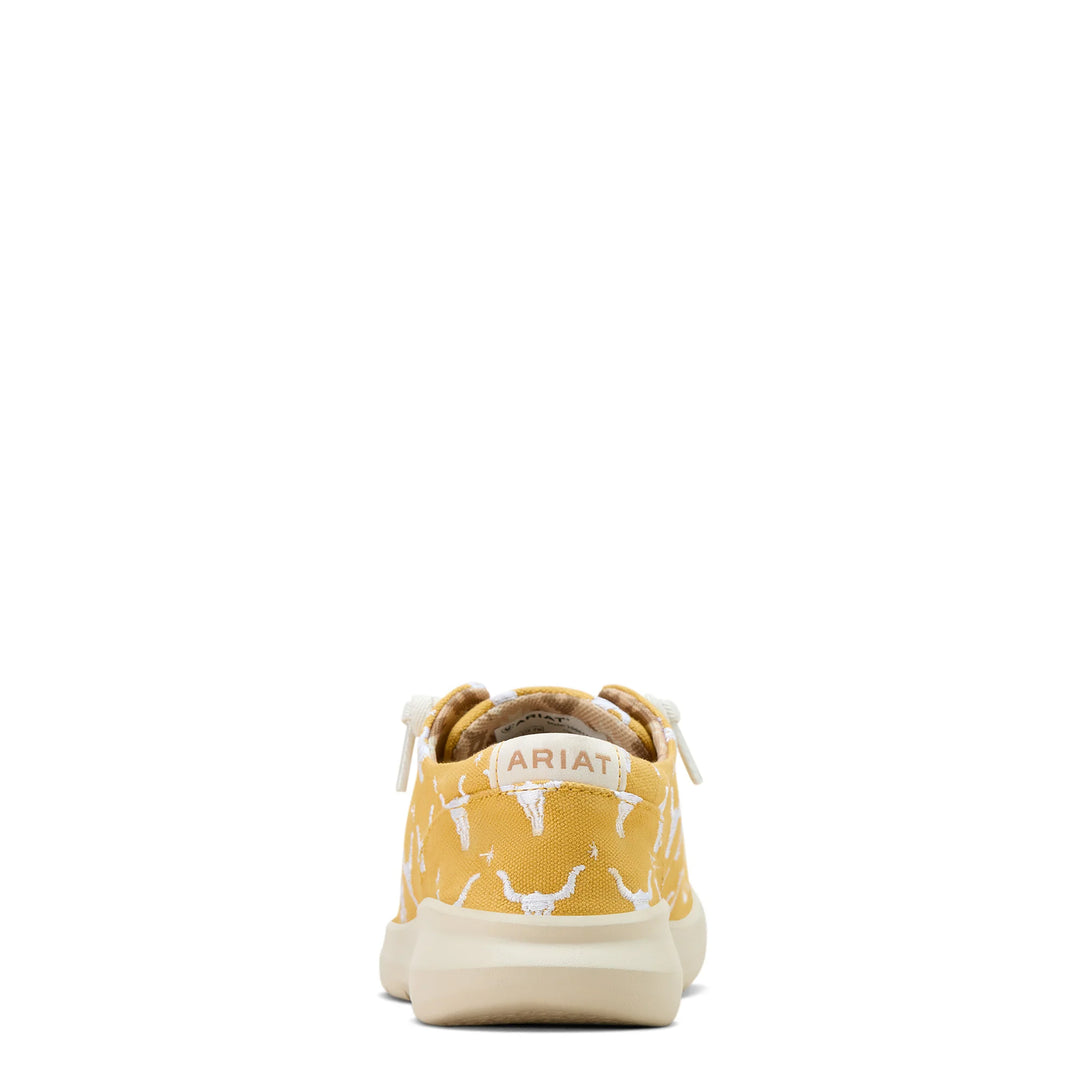 Ariat - Womens Doodle Mustard Steer Hilo